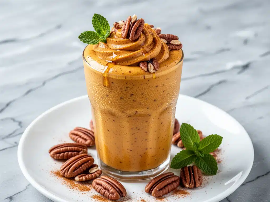 Autumn Pumpkin Chai Protein Smoothie - featured image