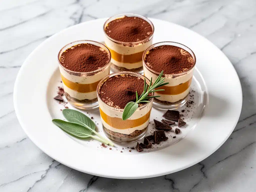 Autumn Pumpkin Tiramisu Cups: 5-Minute Easy Fall Dessert 4 Autumn Pumpkin Tiramisu Cups preparation steps