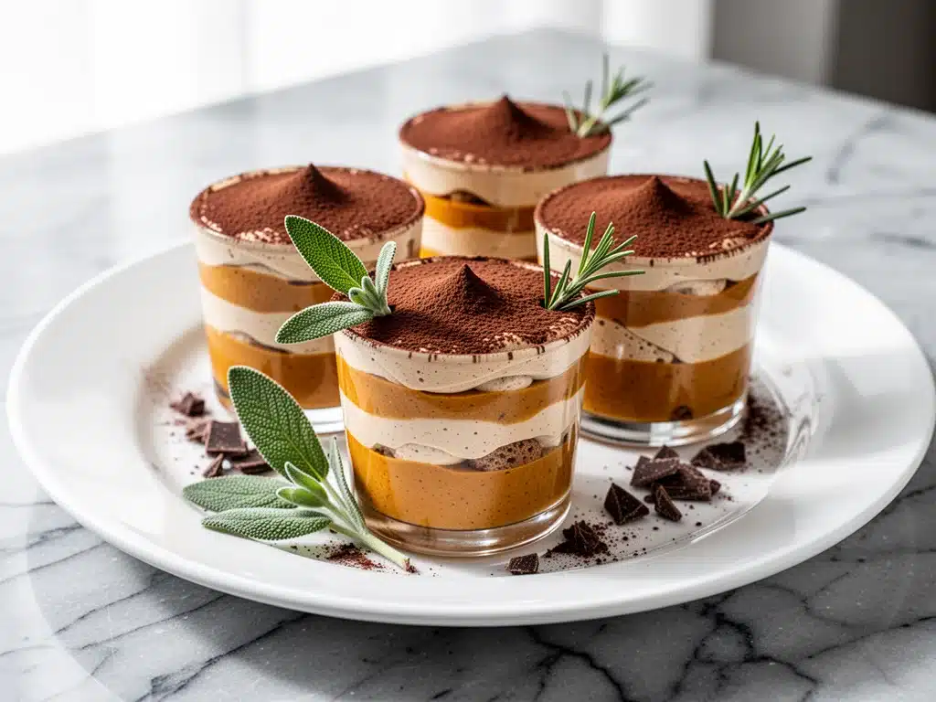 Autumn Pumpkin Tiramisu Cups - featured image
