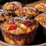 baked apple cinnamon oatmeal cups - featured image