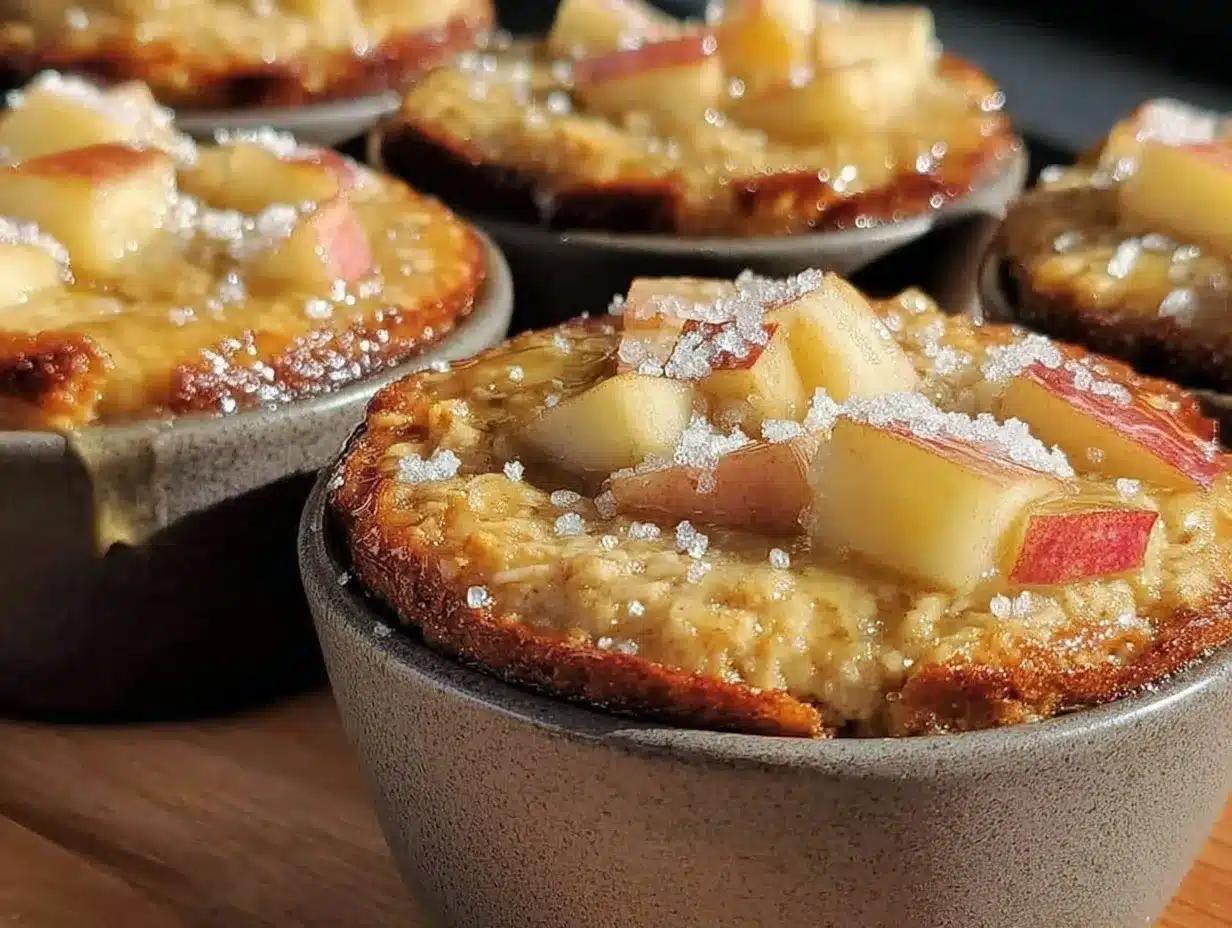 Easy Baked Apple Cinnamon Oatmeal Cups: Budget Breakfast 4 baked apple cinnamon oatmeal cups preparation steps