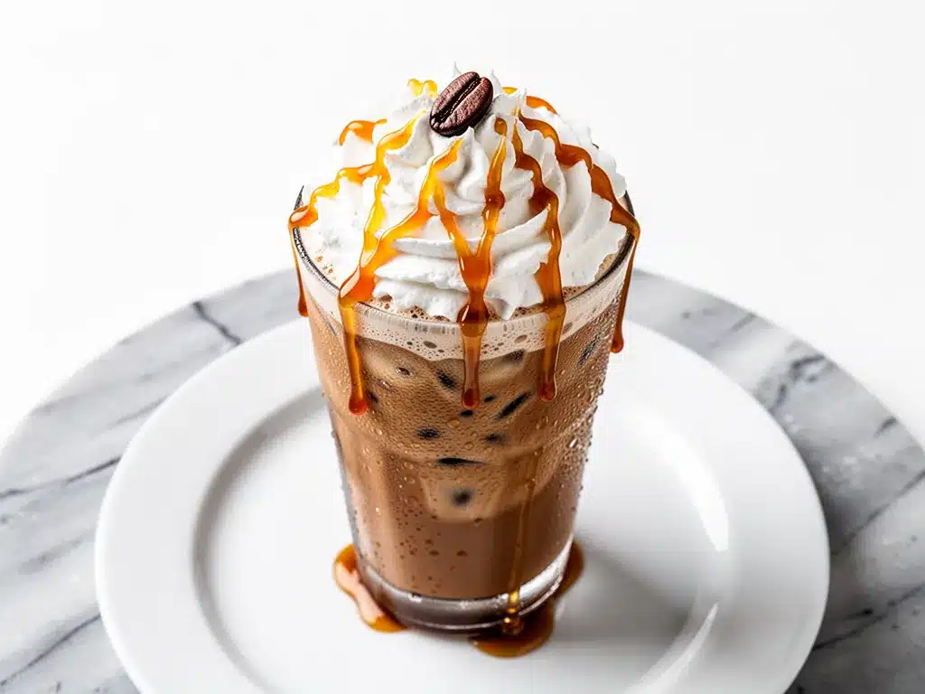 Blended Espresso Frappe: Easy Summer Iced Coffee 4 blended espresso frappe preparation steps