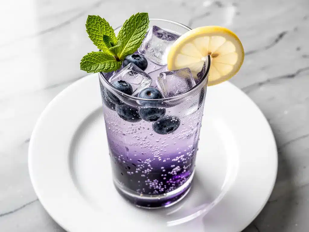 Blueberry Lavender Lemonade Spritzer: Easy Summer Drink 4 blueberry lavender lemonade spritzer preparation steps