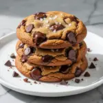 brown butter chocolate chip cookies - featured image