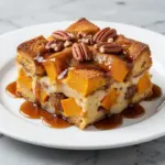 butternut squash bread pudding - featured image