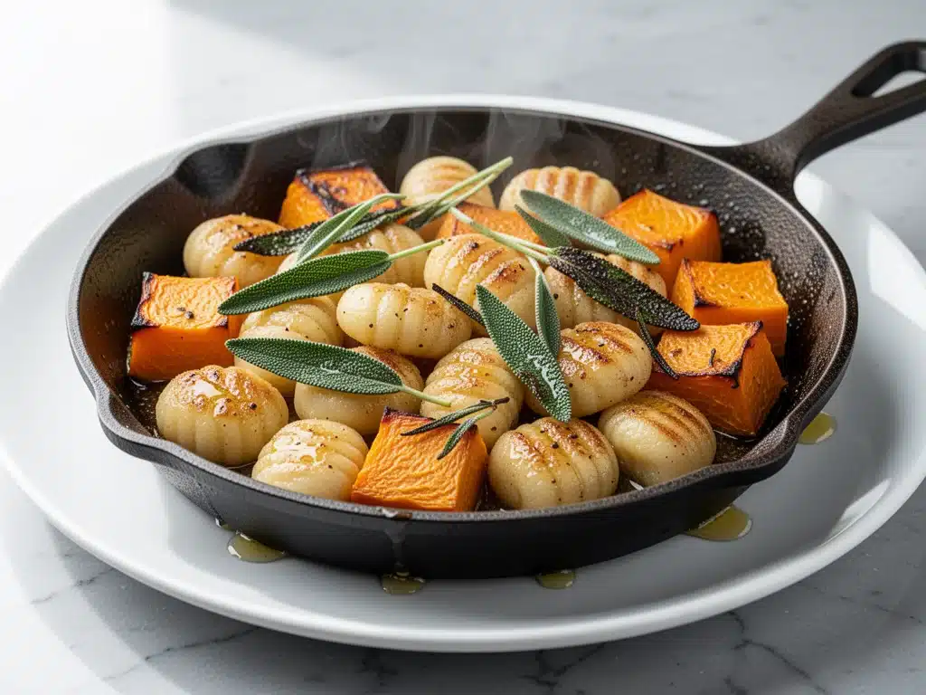 butternut squash sage gnocchi - featured image