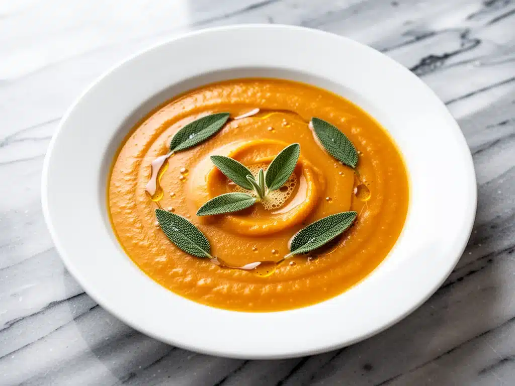 butternut squash soup - featured image