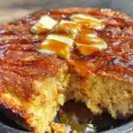 cast iron skillet cornbread - featured image