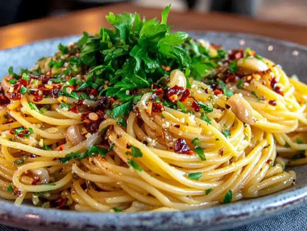 Cheap Pasta Aglio e Olio - featured image