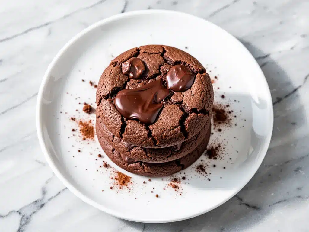 Chewy Double Chocolate Espresso Cookies: Easy Best Recipe 4 chewy double chocolate espresso cookies preparation steps