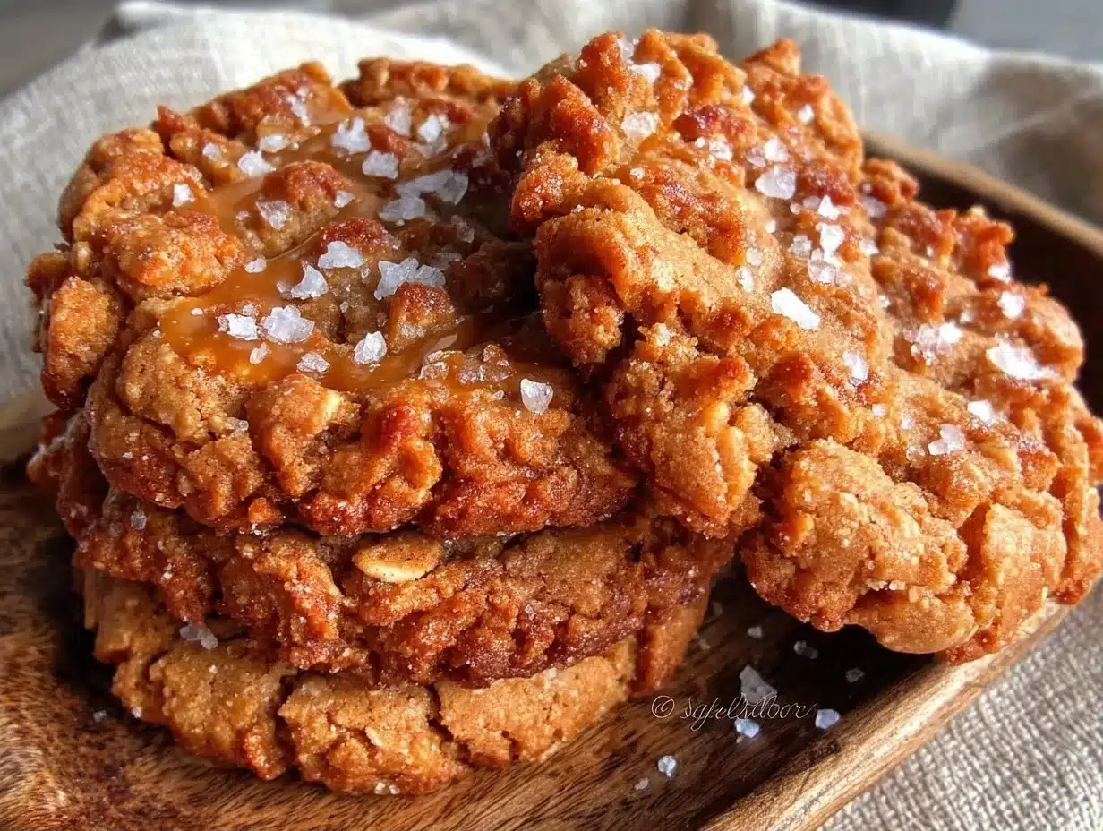 Chewy Peanut Butter Oatmeal Cookies: 3-Ingredient Family Favorites 4 chewy peanut butter oatmeal cookies preparation steps