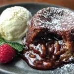 chocolate lava cake - featured image