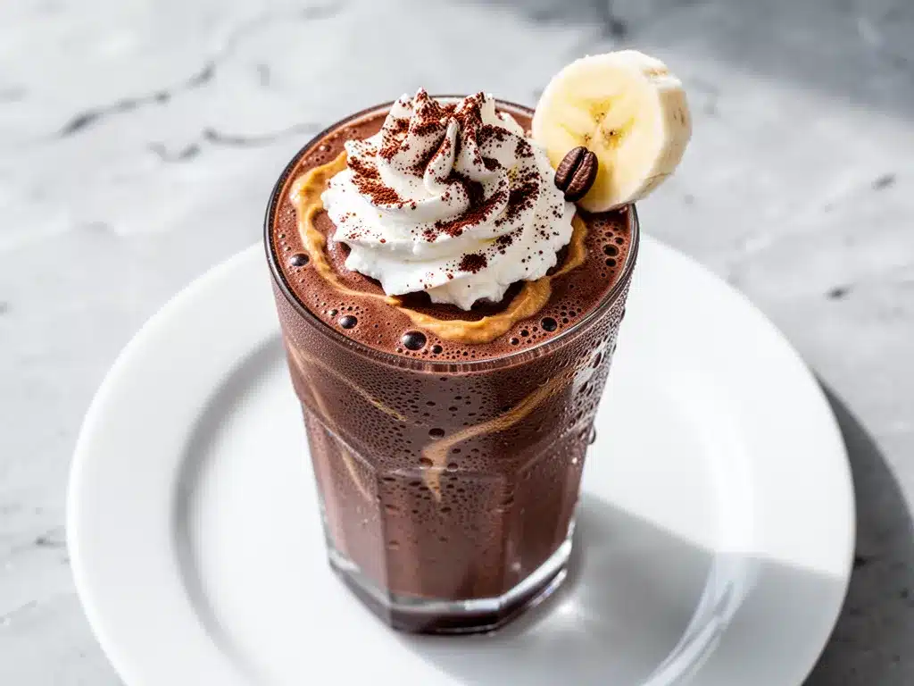 Chocolate Peanut Butter Protein Smoothie: 5-Min Best Breakfast 4 chocolate peanut butter protein smoothie preparation steps