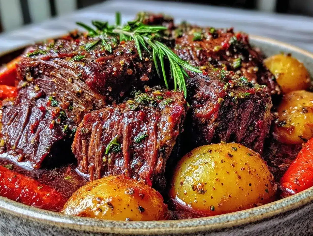 Classic Beef Pot Roast: Easy Family Dinner 4 classic beef pot roast preparation steps