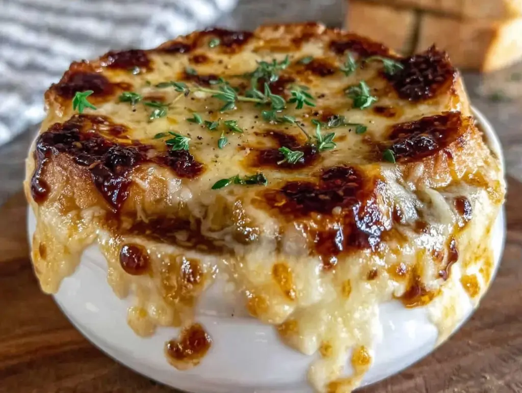 classic French onion soup - featured image