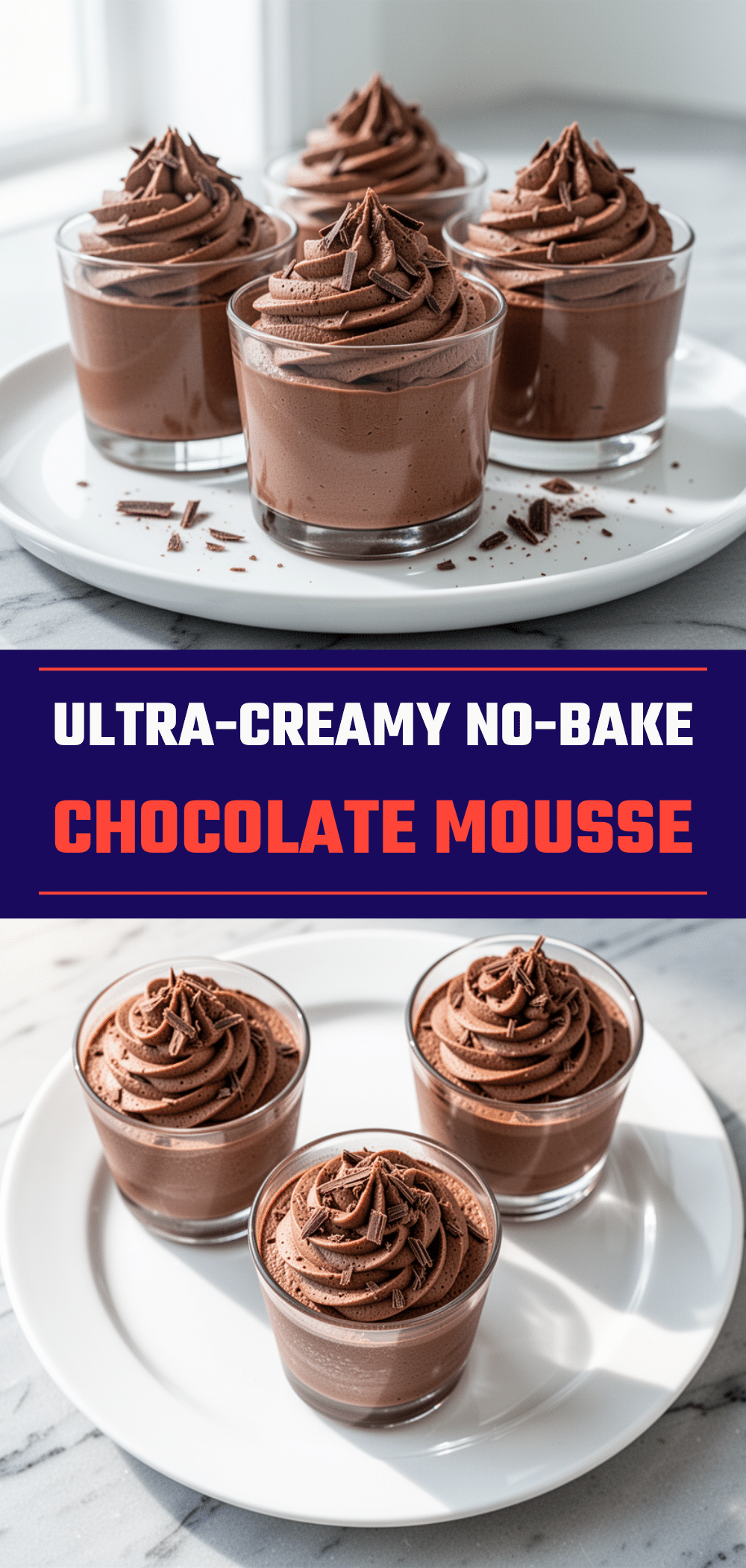 Ultra-Creamy Cottage Cheese Chocolate Mousse Cups 5 cottage cheese chocolate mousse recipe