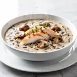 Cozy Fall Creamy Chicken Wild Rice Soup - featured image