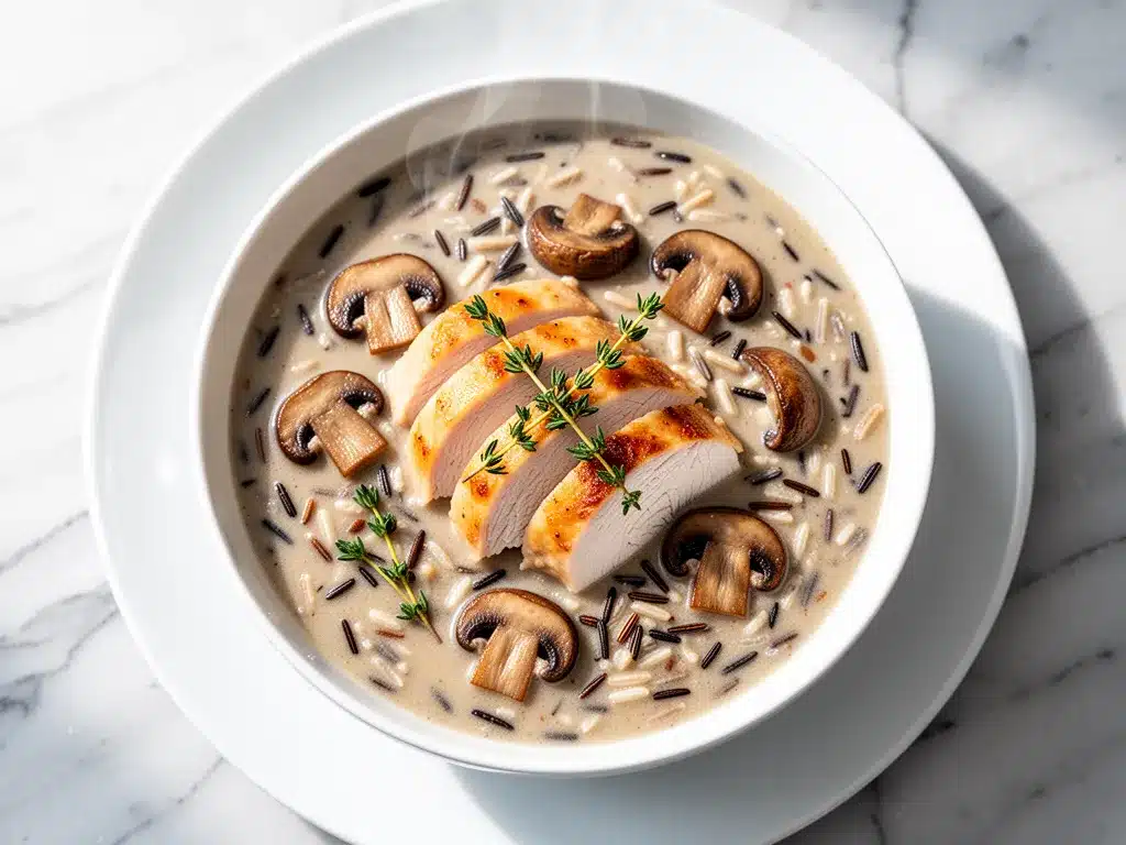 Cozy Fall Creamy Chicken Wild Rice Soup 4 Cozy Fall Creamy Chicken Wild Rice Soup preparation steps