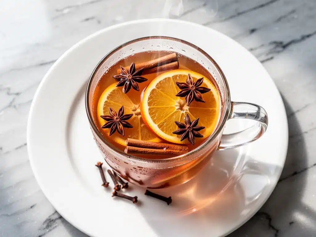 Cozy Fall Mulled Apple Cider Mocktail: 5 Easy Holiday Drinks 4 Cozy Fall Mulled Apple Cider Mocktail preparation steps