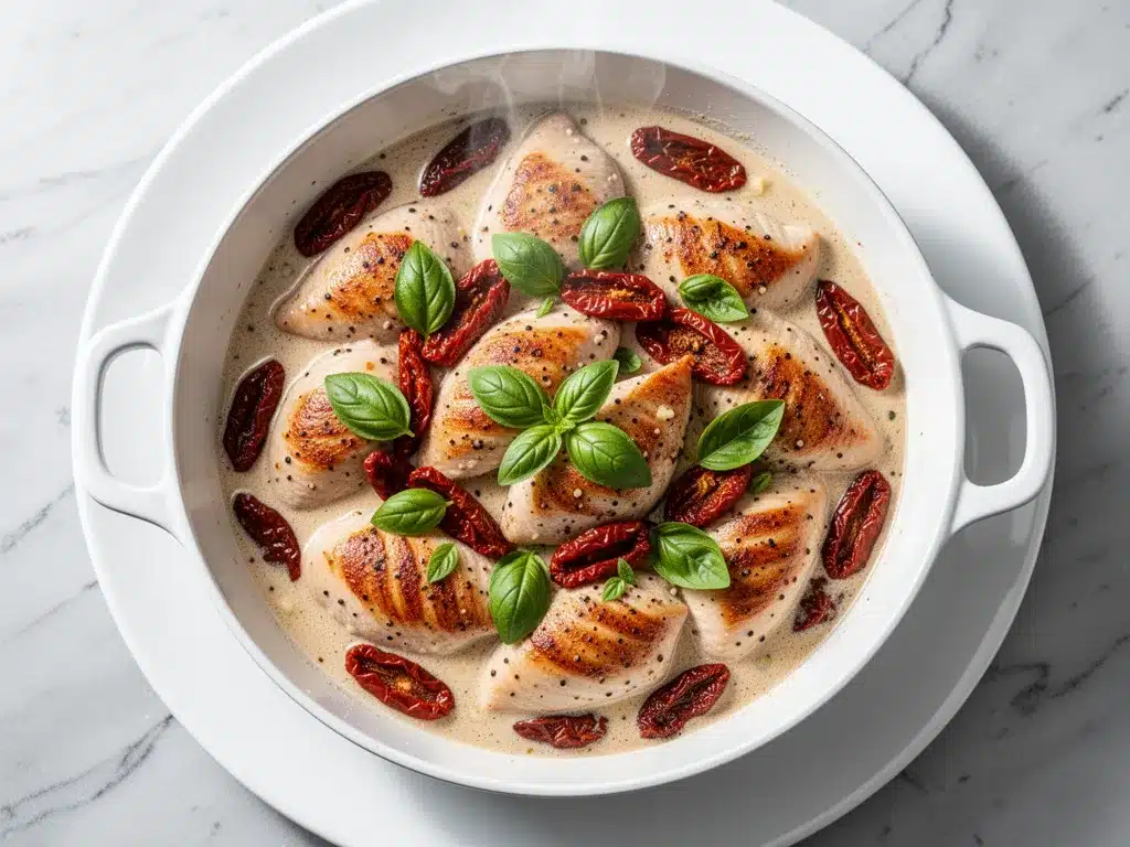 Creamy Marry Me Chicken Skillet: 15-Minute Easy Dinner 4 creamy marry me chicken skillet preparation steps