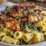 creamy sun-dried tomato pasta - featured image