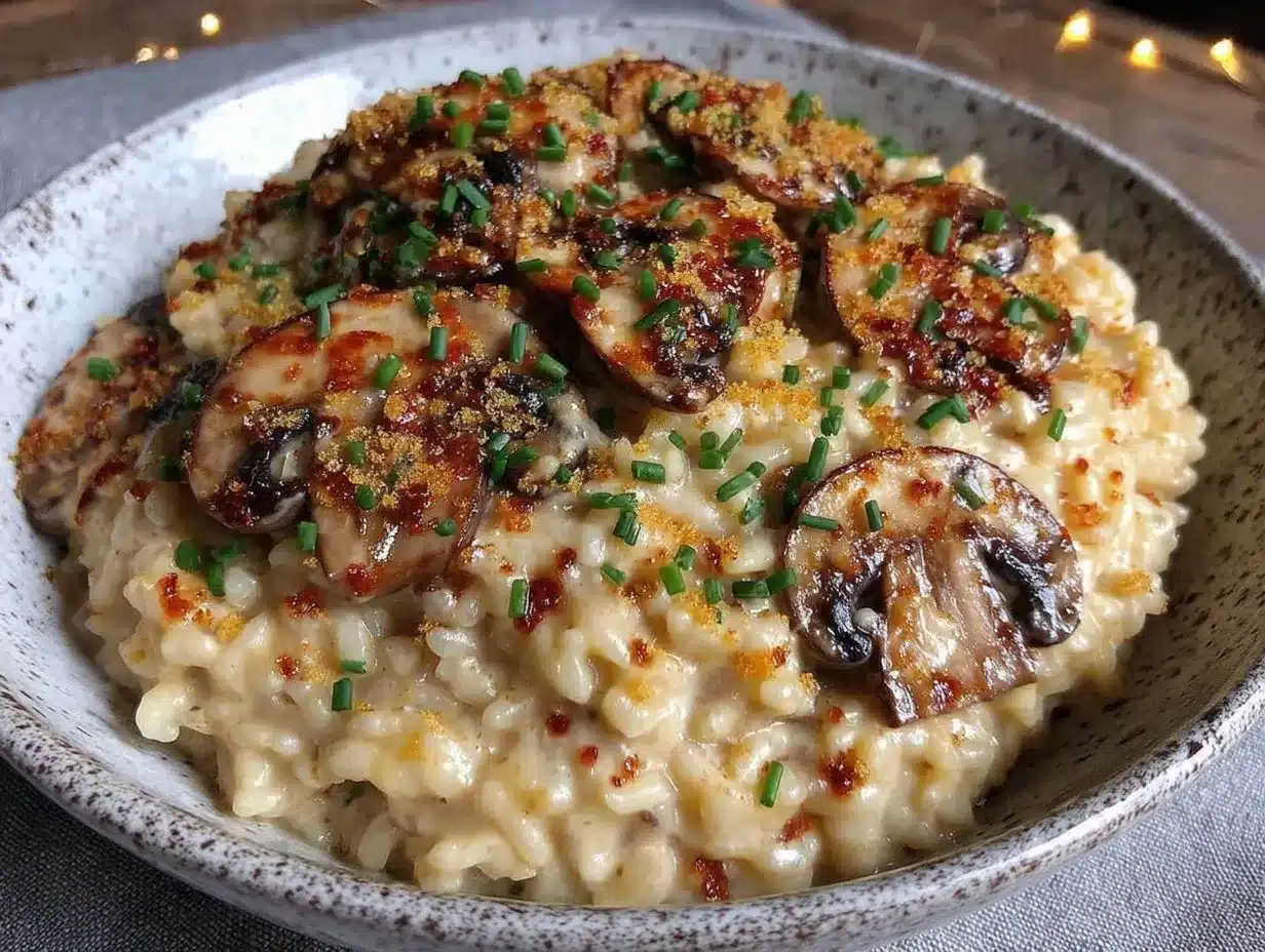 Creamy Vegan Mushroom Risotto: Budget-Friendly Family Dinner 4 creamy vegan mushroom risotto preparation steps