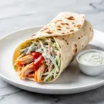 Crispy Air Fryer Buffalo Chicken Wraps - featured image