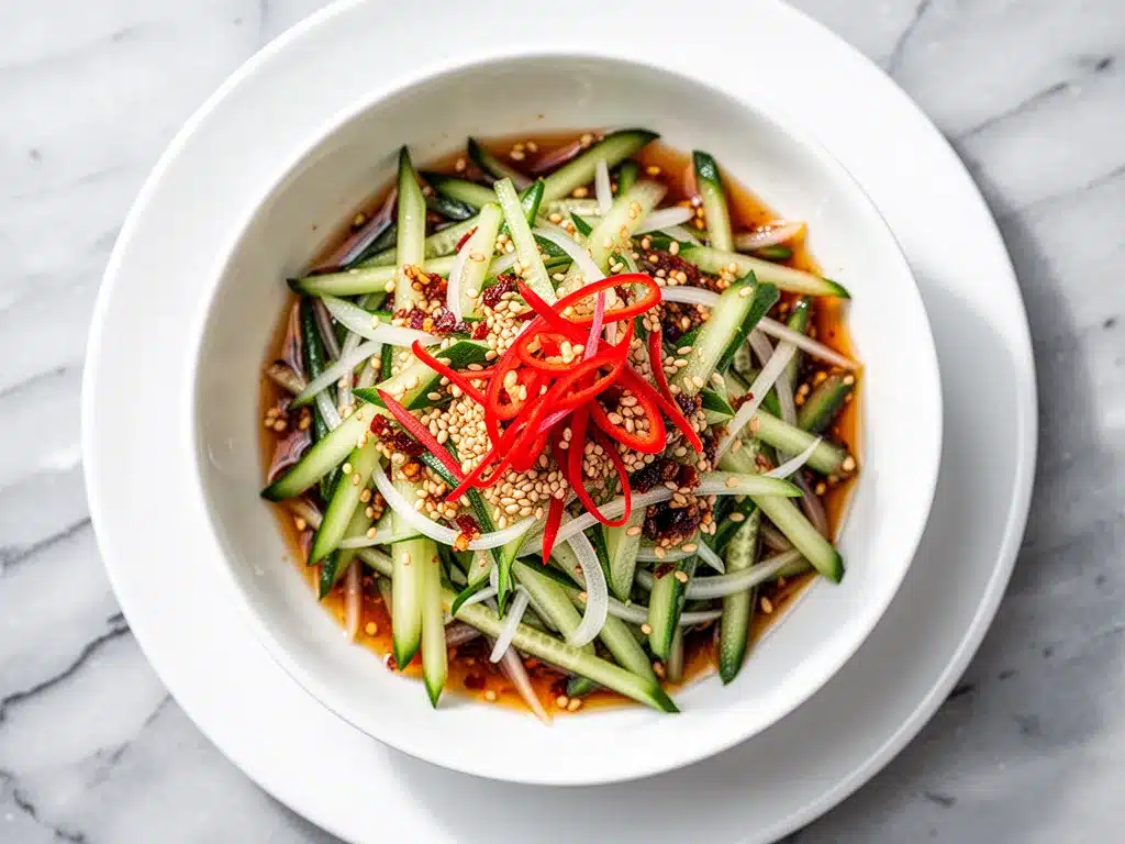 Crunchy Asian Cucumber Salad: Easy 5-Min Side 4 crunchy Asian cucumber salad preparation steps