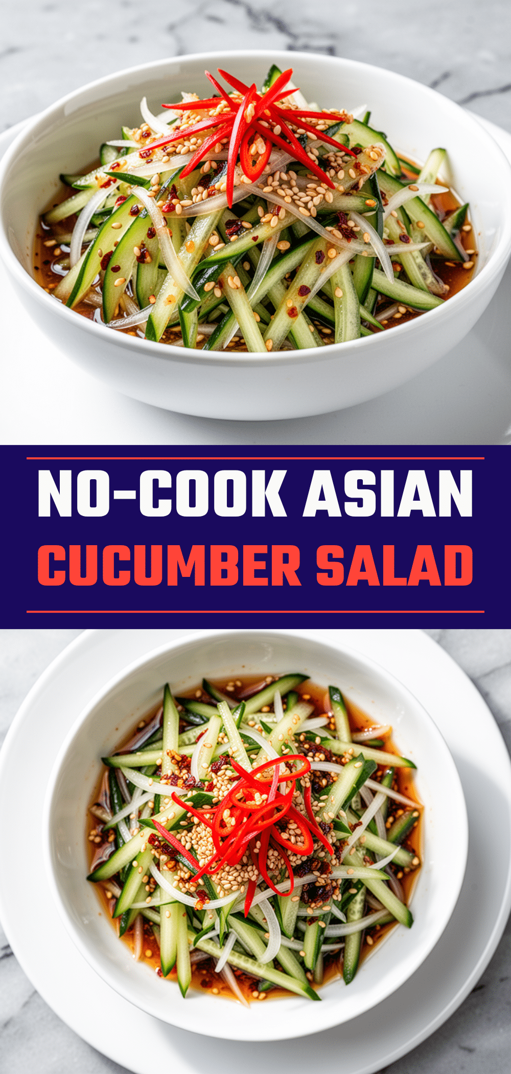 Crunchy Asian Cucumber Salad: Easy 5-Min Side 5 crunchy Asian cucumber salad recipe