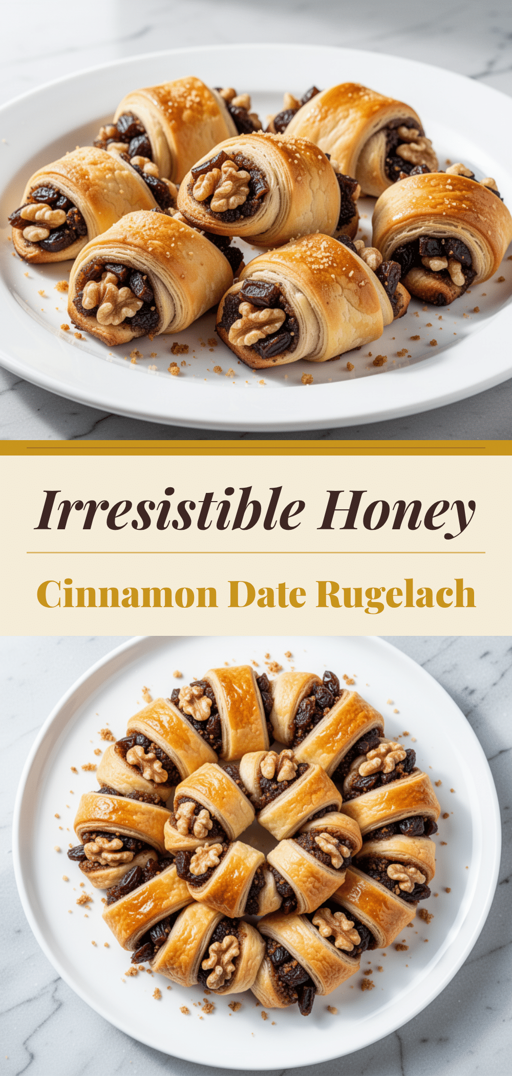 Rosh Hashanah Date and Walnut Rugelach: Easy Holiday Cookie 5 date and walnut rugelach recipe