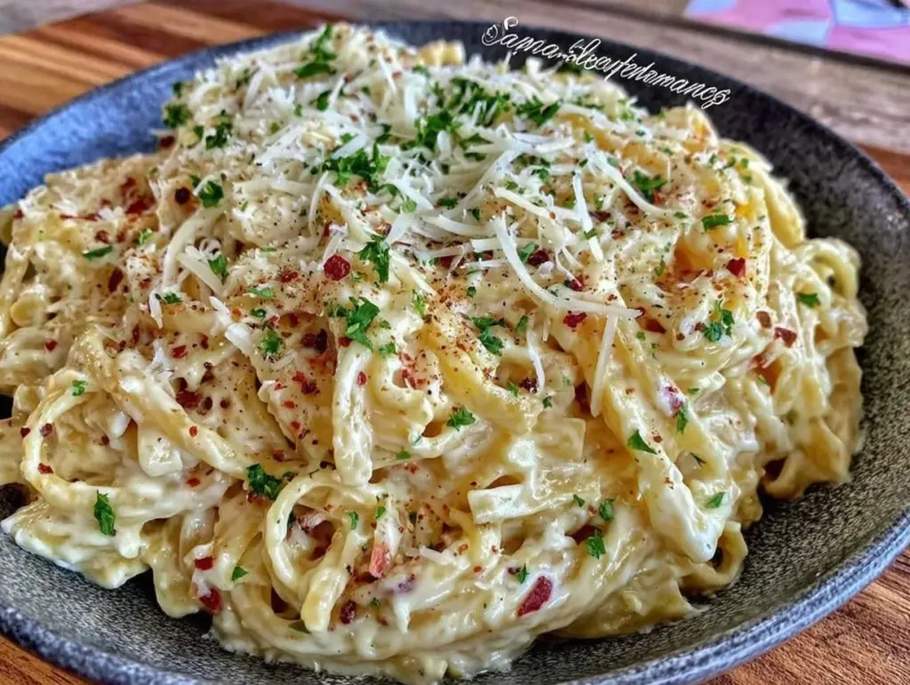 easy alfredo sauce - featured image