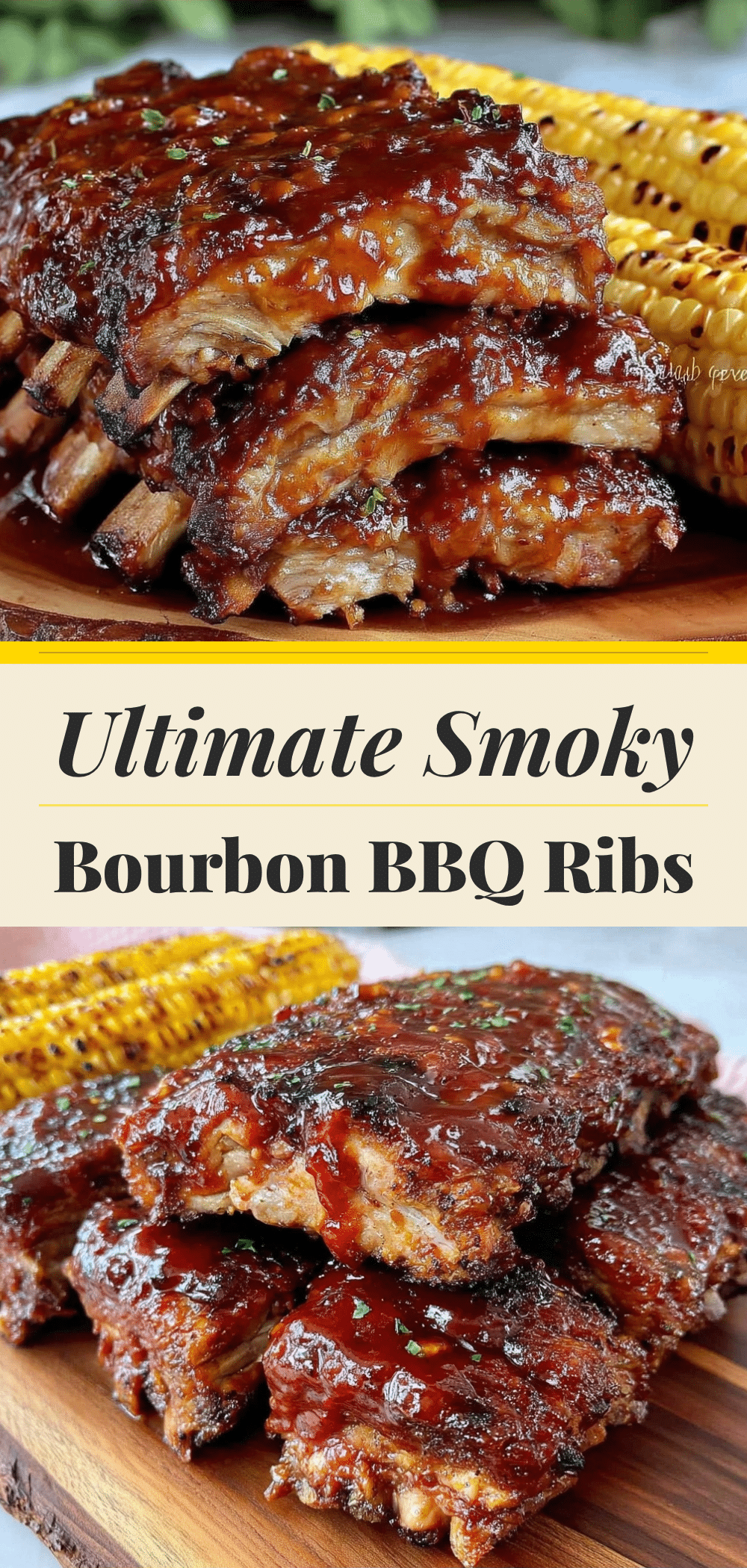 Easy Bourbon BBQ Ribs: 5 Ingredients 5 Easy Bourbon BBQ Ribs recipe