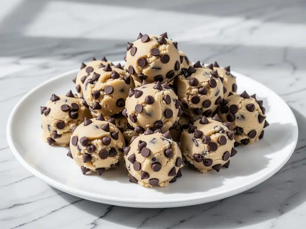 edible cookie dough bites - featured image