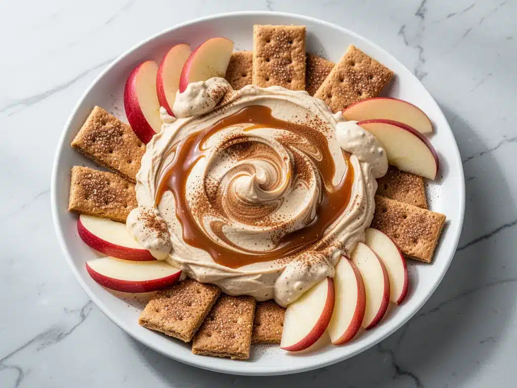 Fall Caramel Apple Cheesecake Dip: 5-Ingredient Autumn Dip 4 fall caramel apple cheesecake dip preparation steps