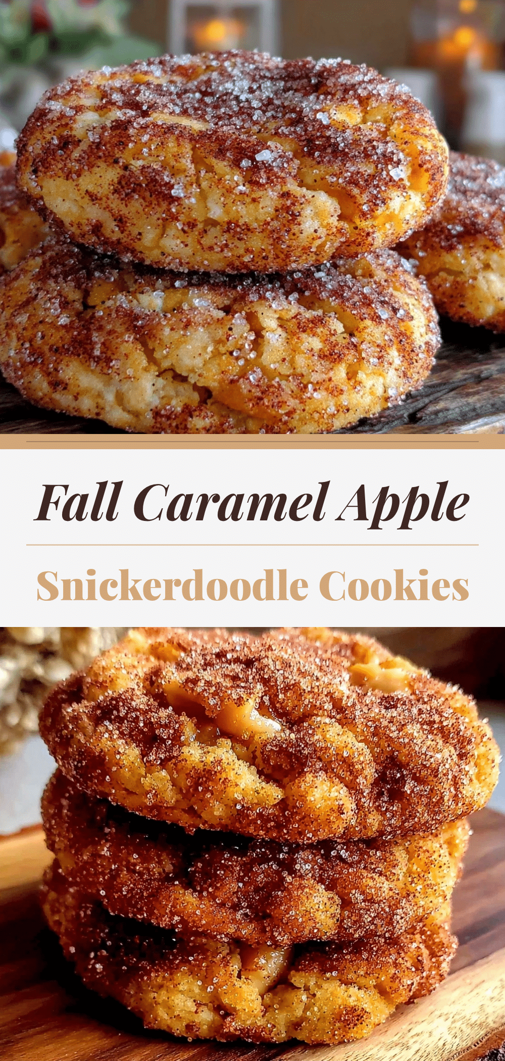 Fall Caramel Apple Snickerdoodle Cookies: 5-Ingredient Budget Batch 5 fall caramel apple snickerdoodle cookies recipe