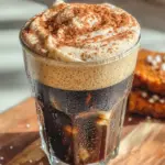 fall cinnamon pumpkin spice cold brew coffee - featured image