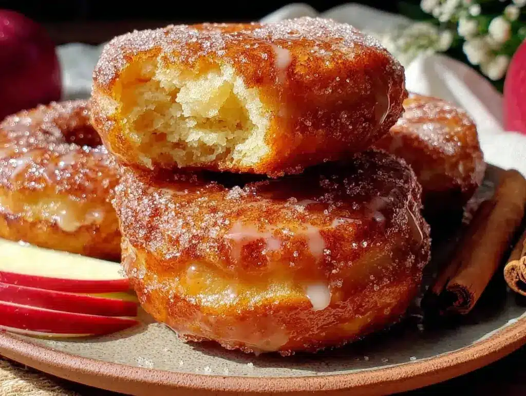fall harvest apple cider donuts - featured image