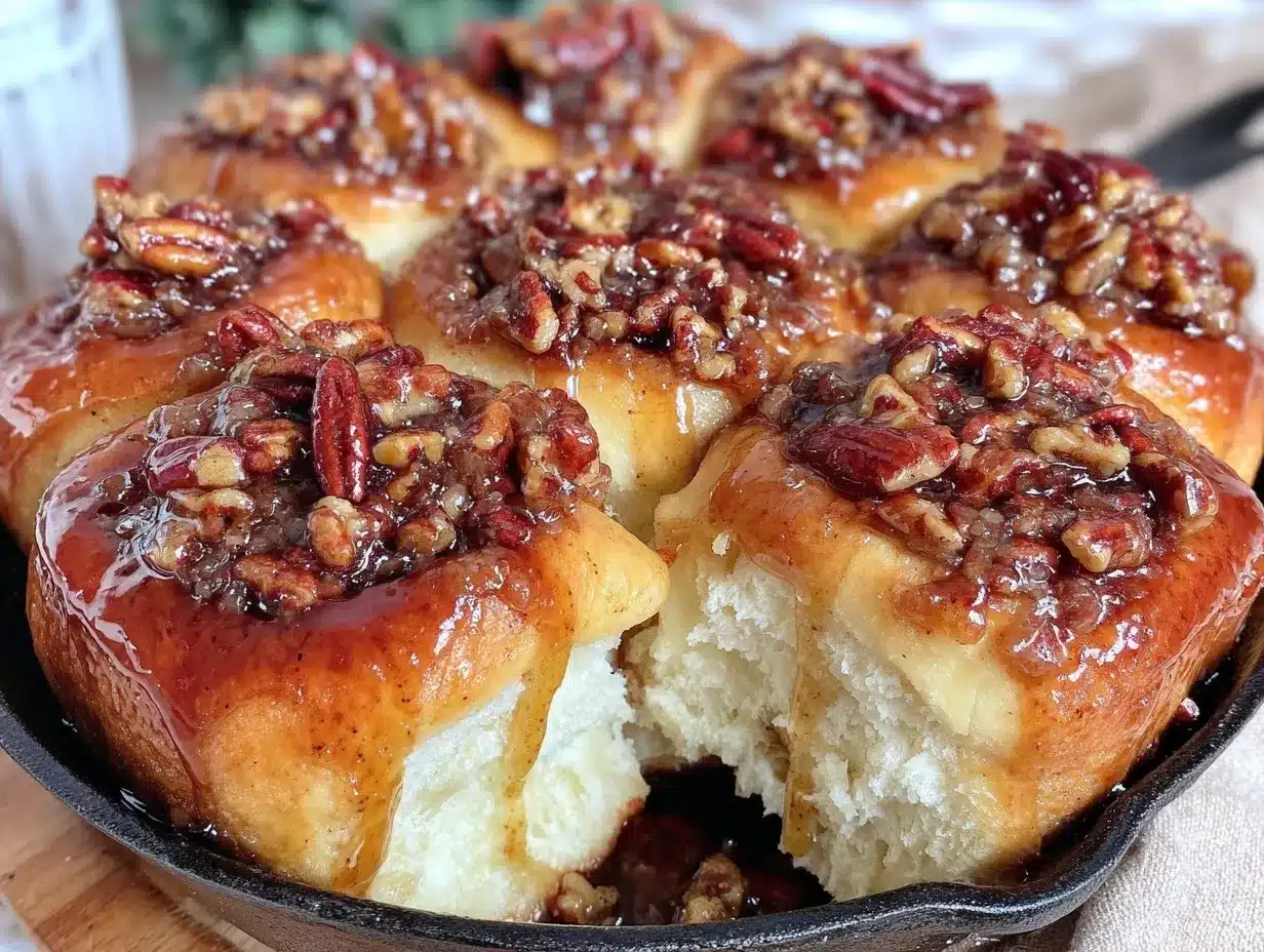 Fall Maple Pecan Sticky Buns: Easy Family Budget Recipe 4 fall maple pecan sticky buns preparation steps