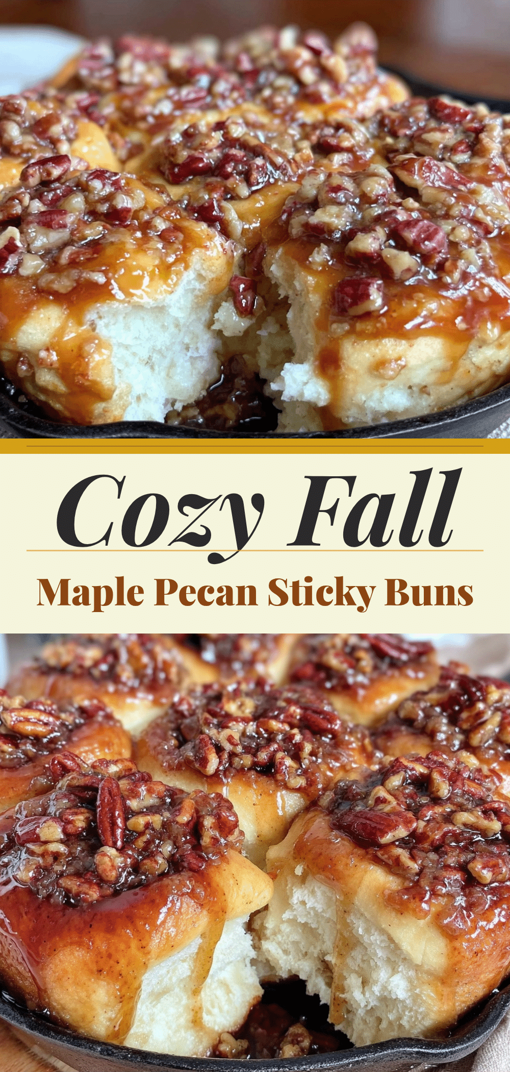 Fall Maple Pecan Sticky Buns: Easy Family Budget Recipe 5 fall maple pecan sticky buns recipe