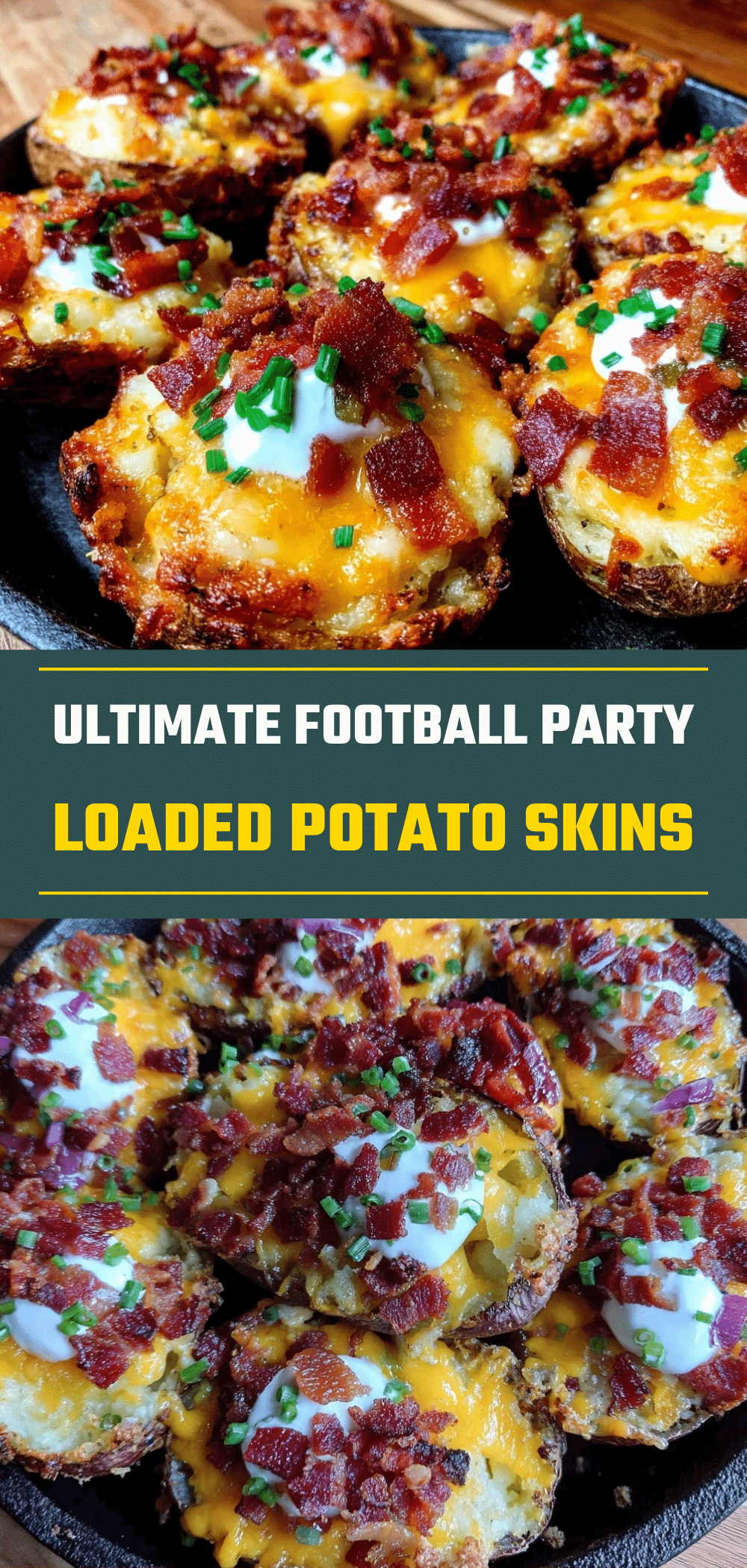 Football Party Loaded Baked Potato Skins: Budget-Friendly & Kid-Approved 5 football party loaded baked potato skins recipe