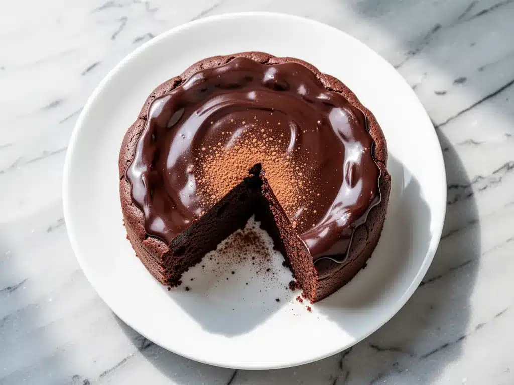 Fudgy Flourless Chocolate Torte: 5-Step Easy Recipe 4 fudgy flourless chocolate torte preparation steps