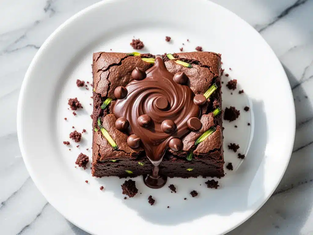 Fudgy Zucchini Chocolate Brownies: Easy 5-Ingredient Recipe 4 fudgy zucchini chocolate brownies preparation steps