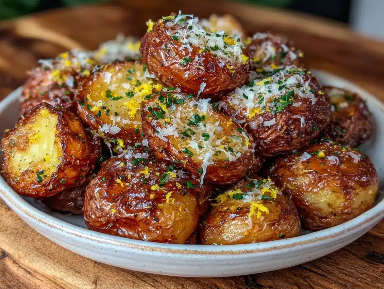 Garlic Herb Roasted Potatoes: Easy Budget-Family Meal 4 garlic herb roasted potatoes preparation steps