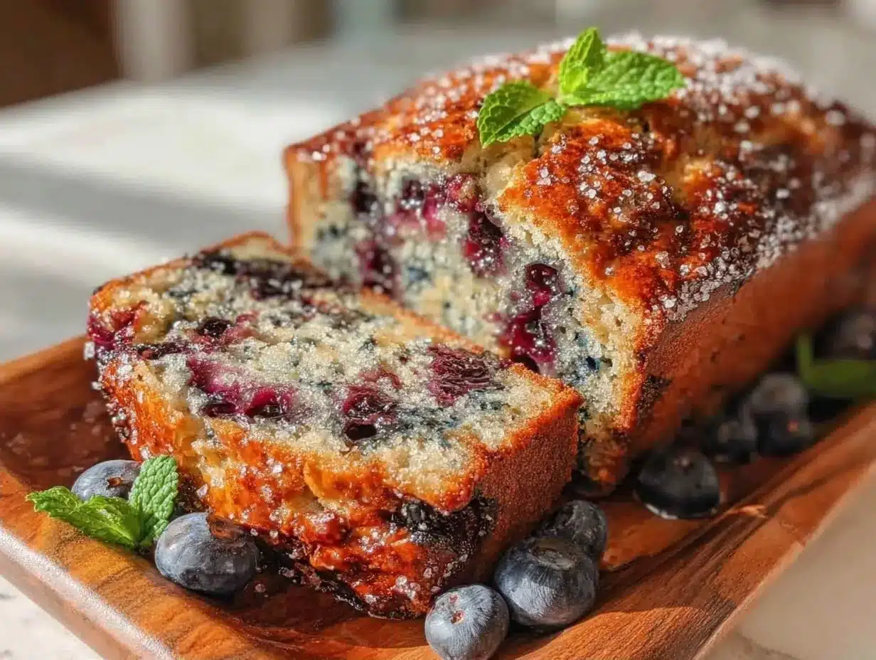 Gluten-Free Blueberry Banana Bread: Budget-Friendly Family Recipe 4 gluten-free blueberry banana bread preparation steps