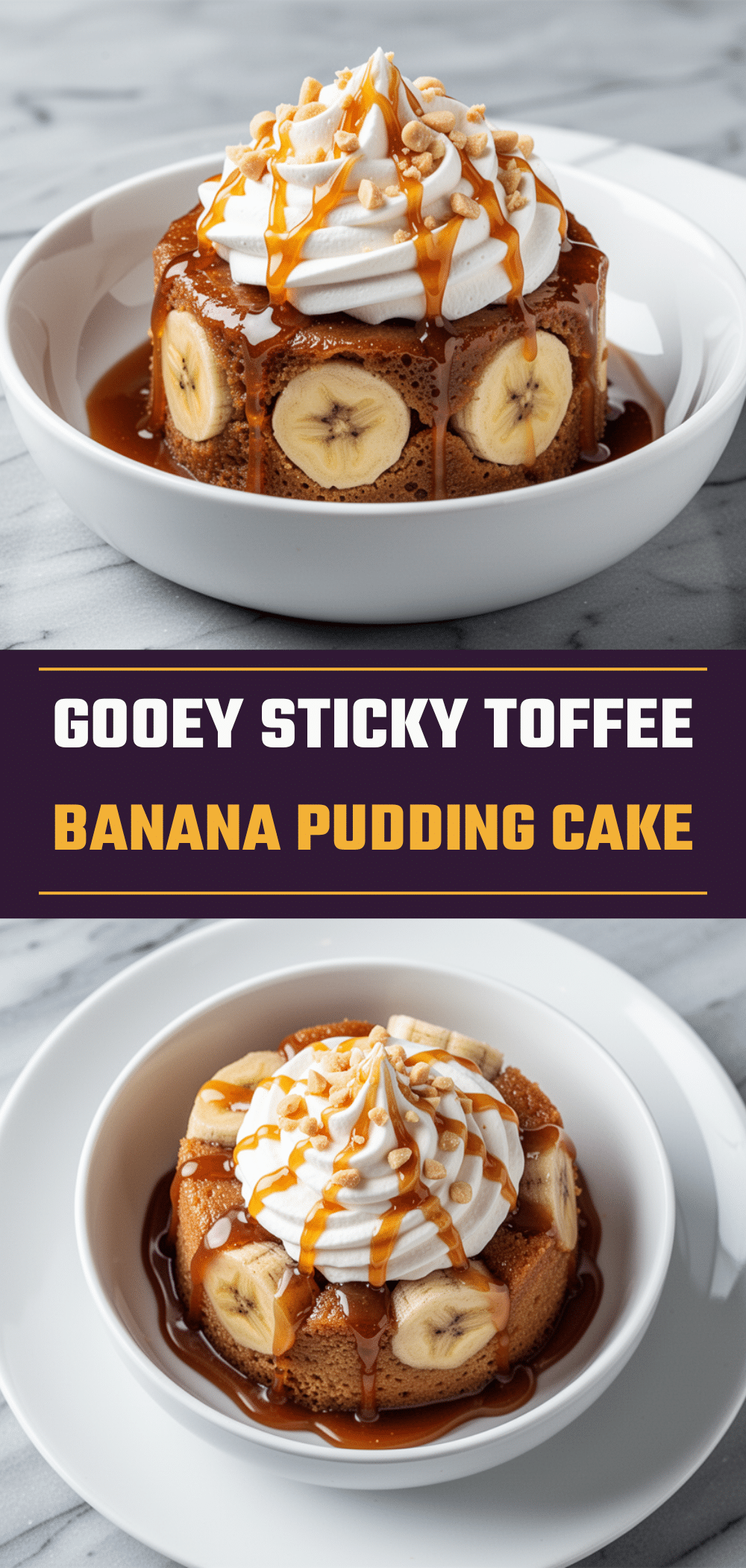 Gooey Sticky Toffee Banana Pudding Cake: Best Easy Dessert 5 gooey sticky toffee banana pudding cake recipe