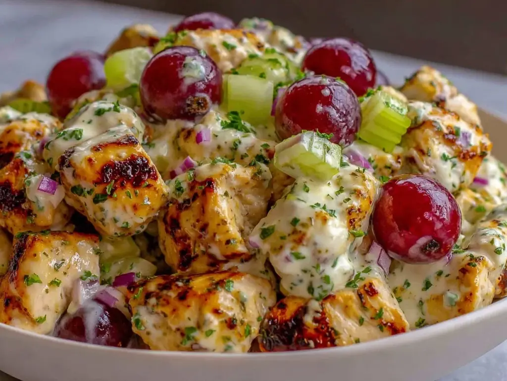 greek yogurt chicken salad - featured image