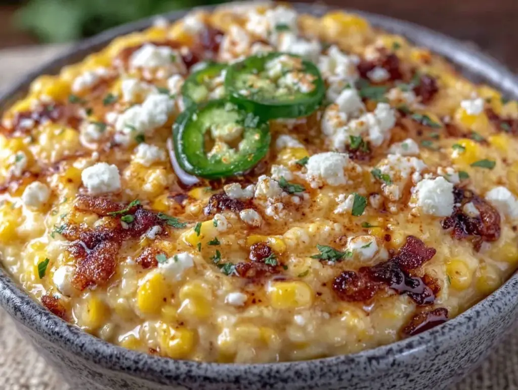 grilled elote street corn dip - featured image