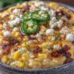 grilled elote street corn dip - featured image