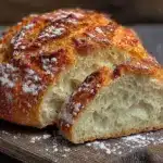 homemade sourdough bread - featured image