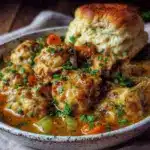 homestyle chicken and dumplings - featured image